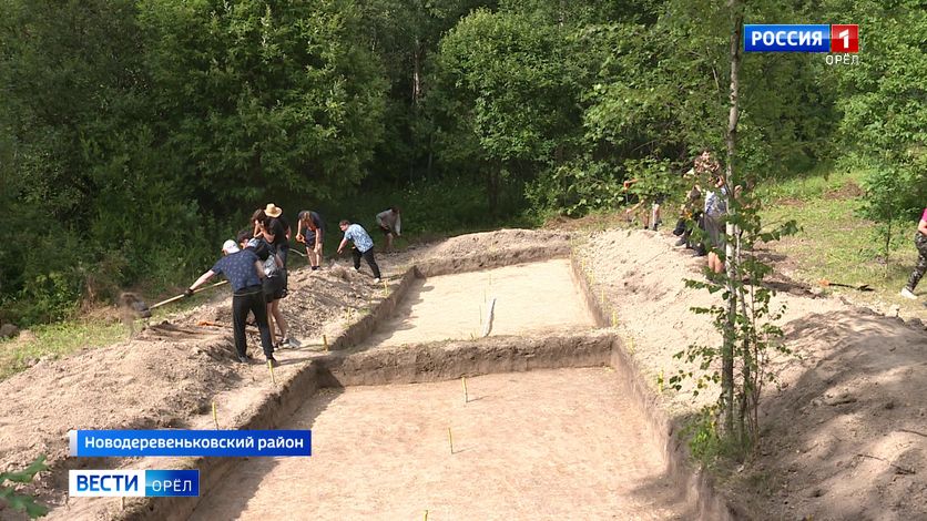 В раскопках на месте Судбищенской битве принимают участие студенты-историки